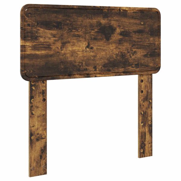 vidaXL Galvūgalis Rūkyta ąžuolas 75 cm Apdirbta mediena