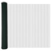 vidaXL Heksagoninė tvora 1 x 10 m PVC Žalia