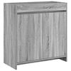 vidaXL Vonios spintelė po kriaukle Pilka Sonoma 78,5 x 37,5 x 81 cm
