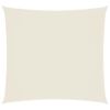 vidaXL Tentas nuo saulės, oksfordo aud., kvadratas, 2x2m, kreminė sp.