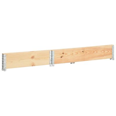 vidaXL Aukštas lovelis, 50x100cm, pušies medienos masyvas (310052)