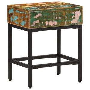 vidaXL Šoninis staliukas, 40x30x51cm, perdirbtos medienos masyvas