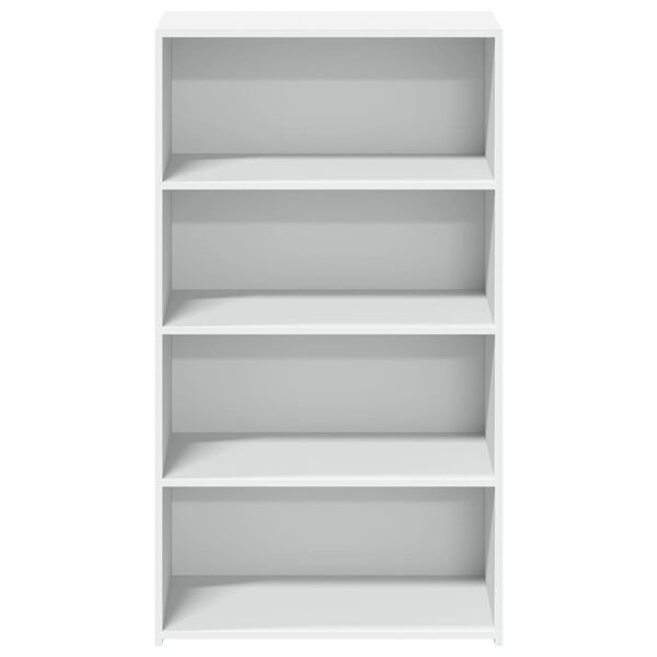 vidaXL Komoda, baltos spalvos, 70x41x124cm, apdirbta mediena