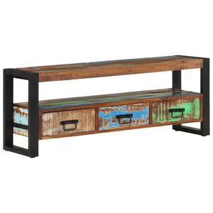 vidaXL Televizoriaus spintelė, 120x30x45cm, perdirbta mediena