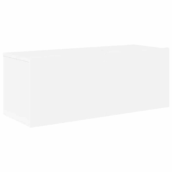 vidaXL Televizoriaus spintelių komplektas, 5 dalių, baltas, mediena