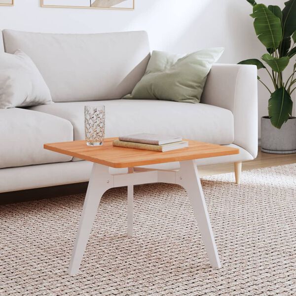 vidaXL Stalviršis, 50x50x1,5 cm, bukmedžio masyvas, kvadratinis