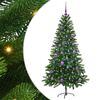 vidaXL Kalėdų eglutė su 150 LED s stovu Žalia 150 cm PE