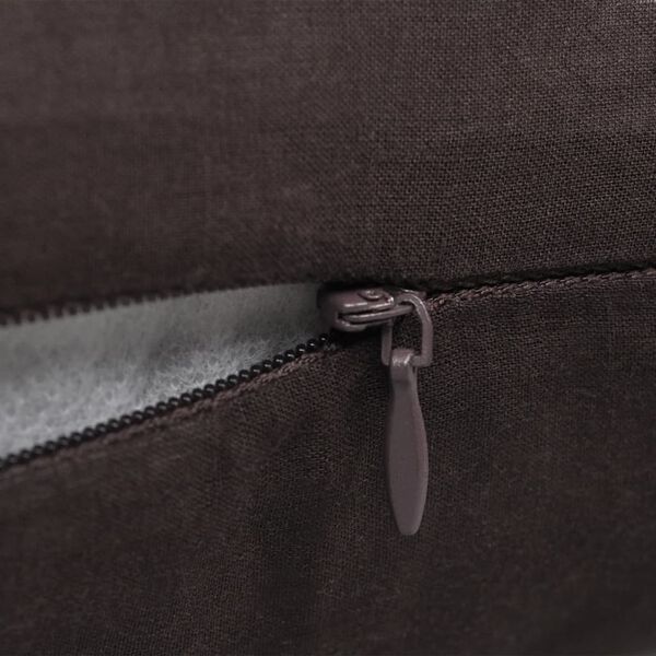 4 Rudi Pagalvėlių Užvalkalai, Medvilnė, 40 x 40 cm