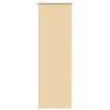 vidaXL roletas smėlio spalvos 55x130 cm audinio plotis 50,7 cm