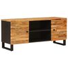 vidaXL Televizoriaus spintelė Ruda 105 x 33 x 46 cm Kietas mango medis