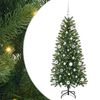 vidaXL Dirbtinė Kalėdų eglutė Žalia 150 cm PE ir PVC