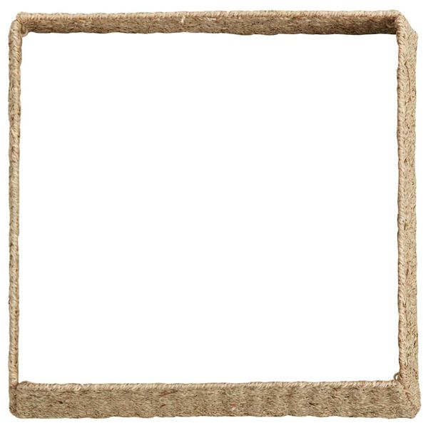 vidaXL Kalėdų Medžio Apykaklė Ruda 70 x 70 x 28 cm Jūrų žolė