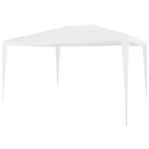 vidaXL Proginė palapinė, balta, 3x4 m