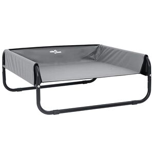 vidaXL &Scaron;uo Lova &Scaron;viesiai pilka 70 x 70 x 28,5 cm Plienas