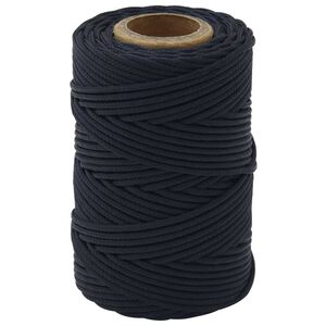 vidaXL Laivo virvė 0.2 mm 50 m Karali&scaron;ka mėlyna Poliesteris