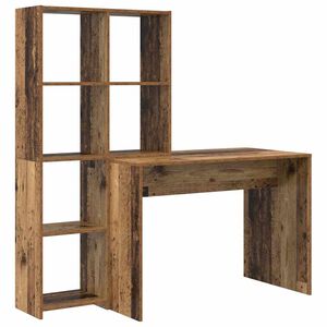 vidaXL Stalas Senovinis medis 138,5 x 55 x 143 cm Apdirbta mediena