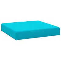 vidaXL Paletės pagalvėlė, turkio spalvos, 60x60x8cm, oksfordo audinys