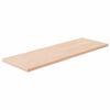 vidaXL Lentyna, 60x20x1,5cm, neapdorotas ąžuolo medienos masyvas