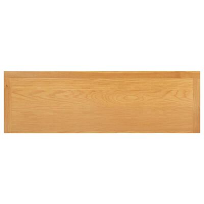 vidaXL Komoda su stalčiais, 105x33,5x73cm, ąžuolo medienos masyvas