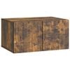 vidaXL Sieninė TV spintelė 59,5 x 41 x 30 cm Dūminio ąžuolo
