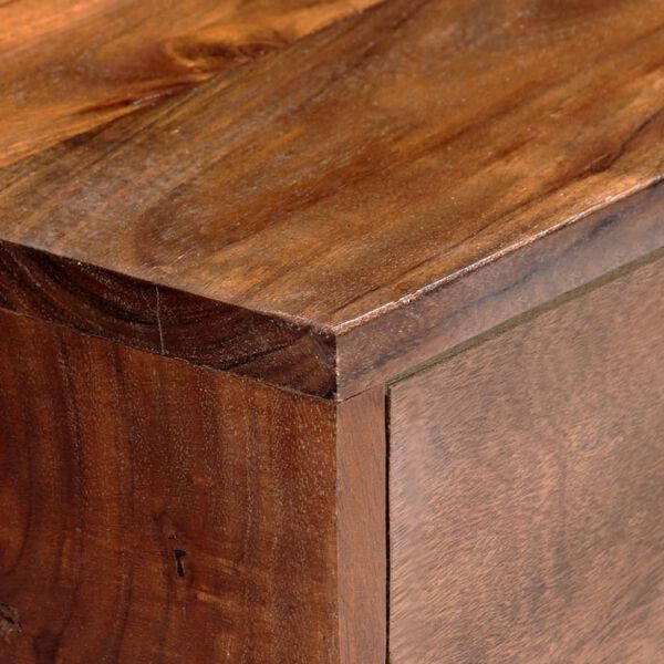 vidaXL Spintelė televizoriui, 120x30x49cm, akacijos medienos masyvas