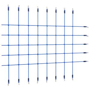 vidaXL Laipiojimo tinklas, 200x150cm, mėlynas