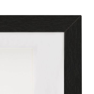 vidaXL 3D Nuotraukų rėmeliai, 3vnt., juodi, 23x23cm