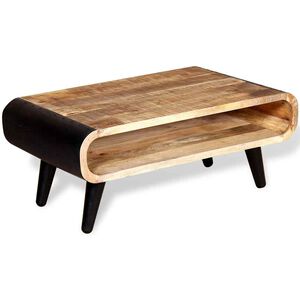 vidaXL Kavos staliukas, masyvi mango mediena, 90x55x39 cm