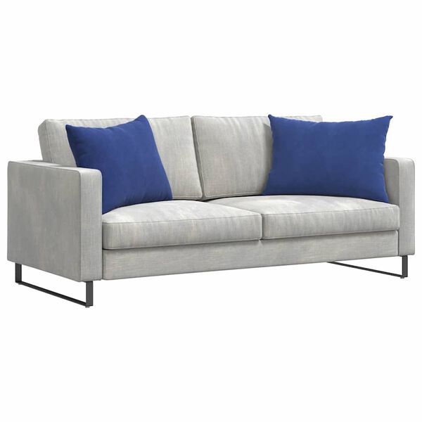 vidaXL Sofa Pagalvės 2 pcs Policijos mėlyna 70 x 50 cm