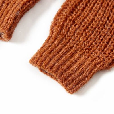 Vaikiškas megztinis, smėlio spalvos, megztas, 92 dydžio