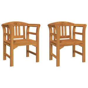 vidaXL Rožių suolas Natūralus 68,5 x 46 x 82,5 cm