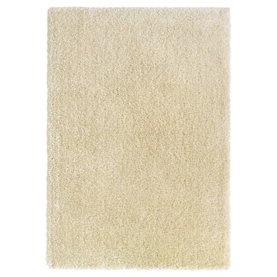 vidaXL Shaggy tipo kilimėlis, smėlio, 160x230cm, 50mm, aukšti šereliai