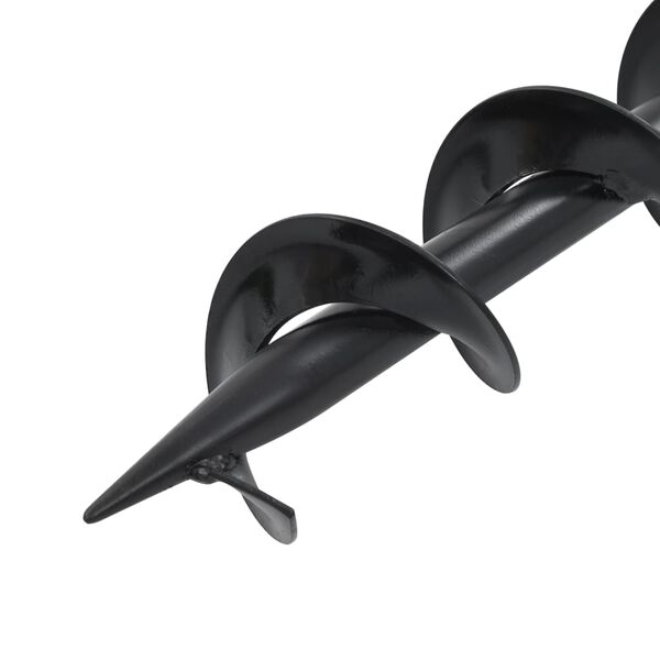 vidaXL Sraigtinis žemės grąžtas, 75x600 mm, plienas