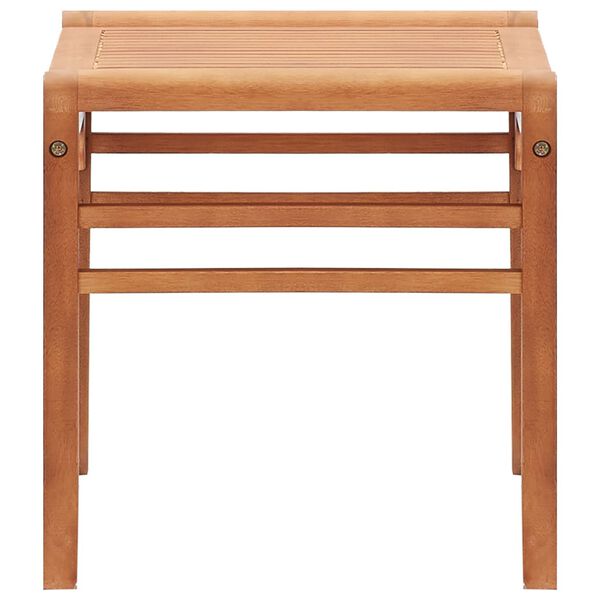 vidaXL Sodo suoliukas, 64cm, eukalipto medienos masyvas