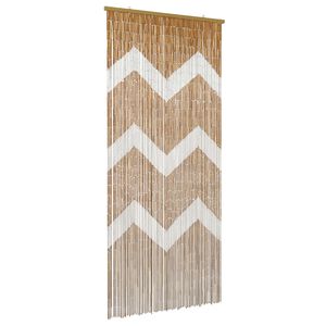 vidaXL Kenkėjų Durų Užuolaida multicolor 200 x 90 cm Bambukas