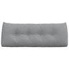vidaXL Apsaugos Pagalvė &Scaron;viesiai pilka 120 x 24 x 50 cm audinys