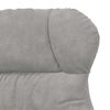 vidaXL krėslas &Scaron;viesiai pilka 69 x 74 x 93 cm Aksomas