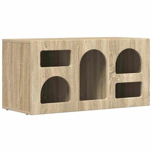 vidaXL Televizoriaus spintelė ELST 80 x 35 x 40 cm Sonoma ąžuolas