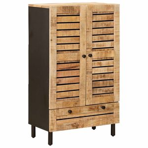vidaXL Saugojimo spintos Natūrali 60 x 33 x 100 cm Kietas mango medis