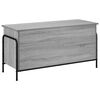 vidaXL Saugojimo dėžė Pilka Sonoma 80 x 40 x 49,5 cm Apdirbta mediena