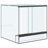 vidaXL Terariumas su saugykla Skaidrus 30 x 30 x 30 cm Stiklas