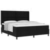 vidaXL Kiemas lova su pagalve Juodas 200 x 180 cm audinys