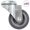 vidaXL Ratukai, 32vnt., 50mm, pasukami, varžtu tvirtinami