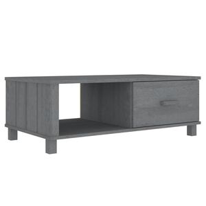 vidaXL Kavos staliukas HAMAR, tamsiai pilkas, 100x55x35cm, pu&scaron;is