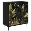 vidaXL Kabalas RHENEN Juodojo ąžuolo 69 x 33 x 76 cm Apdirbta mediena