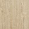 vidaXL Sieninė virtuvės spinta "Lucca" Sonoma Oak Engineered Wood
