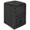 vidaXL Sodo kompostinė Juoda 59,5 x 60 x 81,5 cm 280 l 100% PP