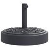 vidaXL Skėčio nuo saulės pagrindas 38/48mm skersmens stulpams, 25kg