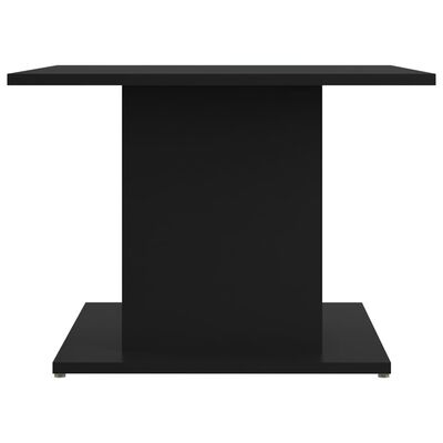 vidaXL Kavos staliukas, juodos spalvos, 55,5x55,5x40cm, MDP