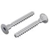 vidaXL Varžtas 2 pcs Cinkuota 5 x 40 mm Geležis